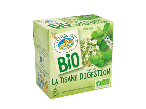 Tisane Digestion bio à la menthe douce La Tisanière