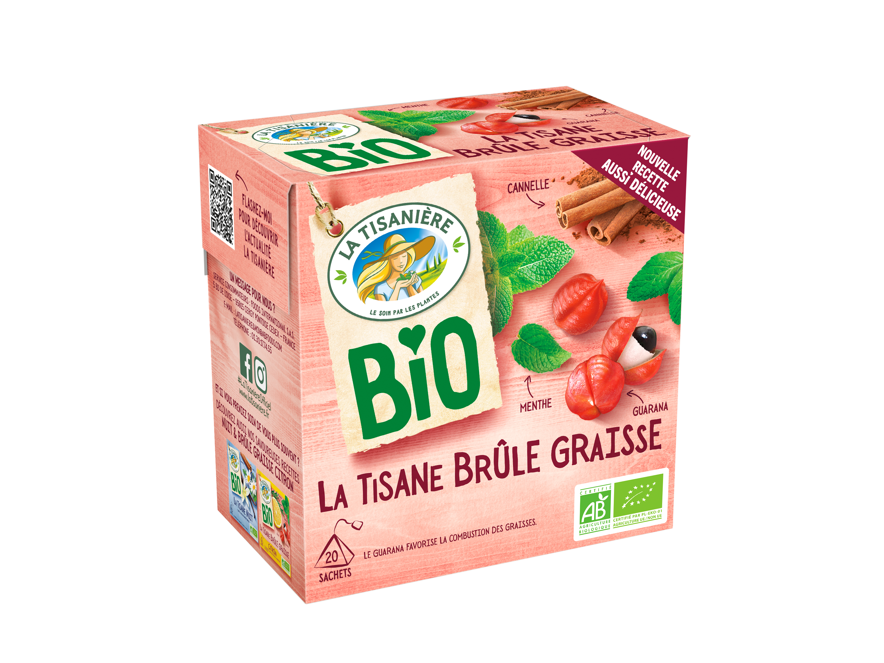 Thé vert Bio Stimulant & Ventre Plat - La Tisanière