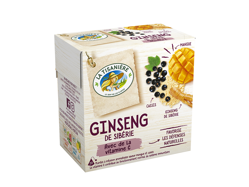 La Tisanière Ginseng de Sibérie, une nouvelle recette exotique, avec de
